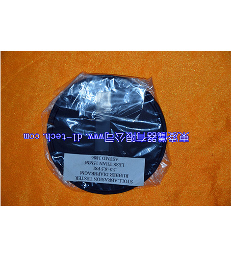 stoll abrasion tester rubber diaphragm
